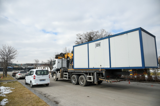 Altındağ Belediyesi’nden Depremzedelere Prefabrik Ev Desteği